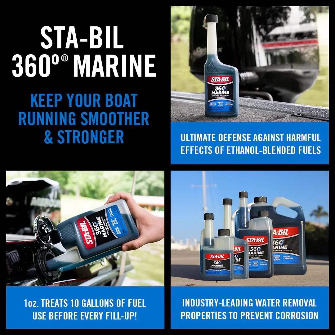 STA-BIL 360 Marine Ethanol Treatment & Fuel Stabiliser 303 Car Care