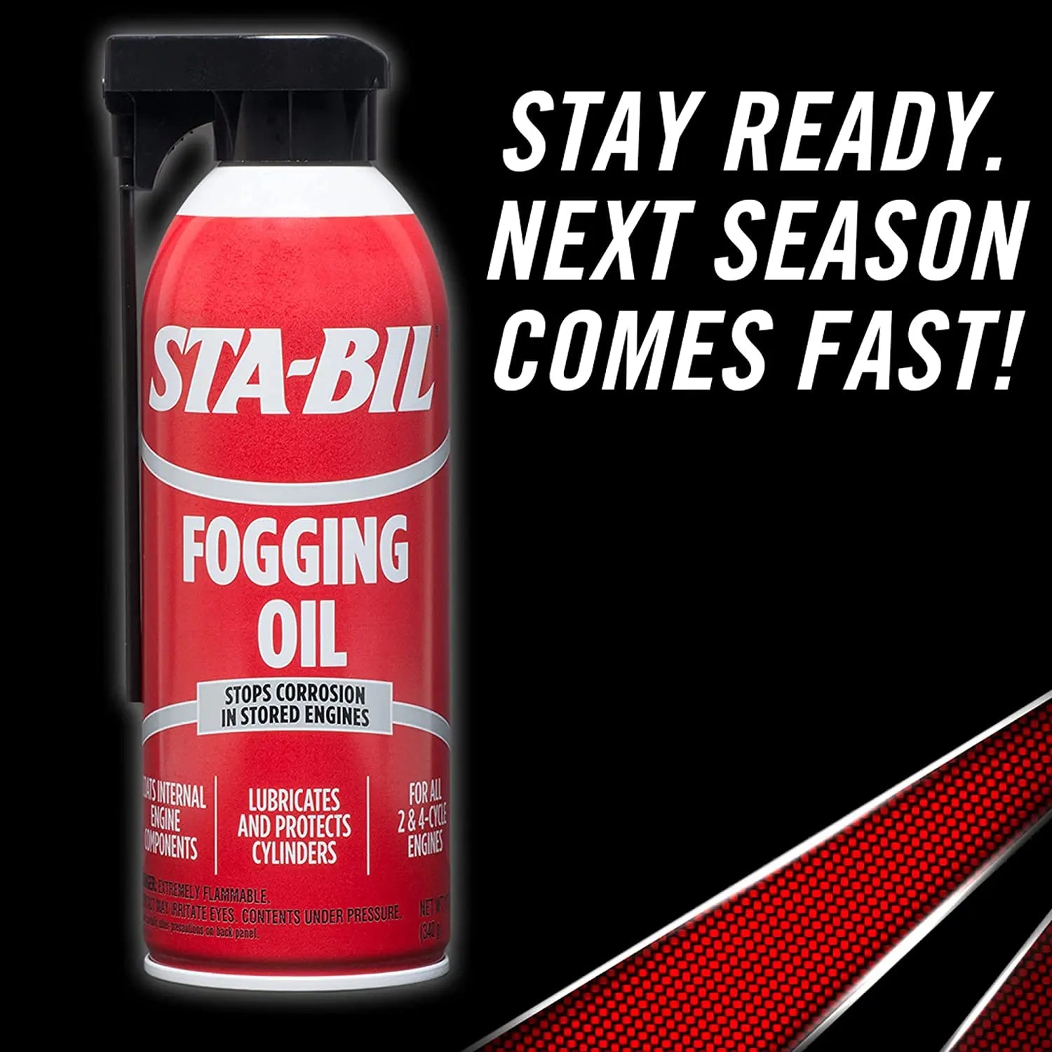 STA-BIL Fogging Oil Aerosol 12oz