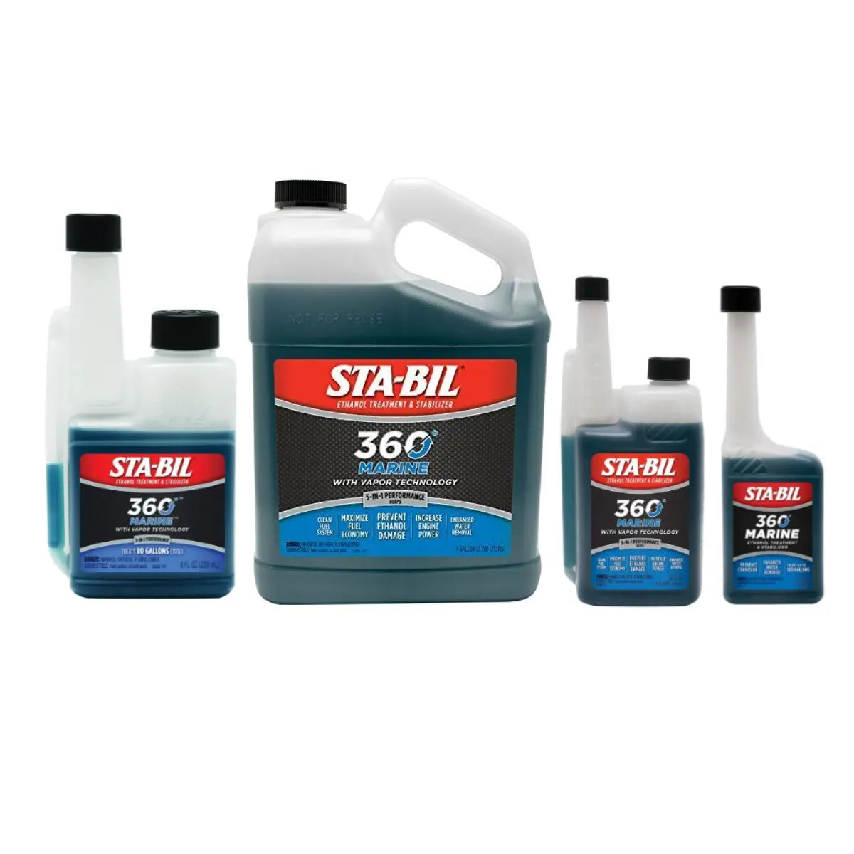 STA-BIL 360 Marine Ethanol Treatment and fuel Stabilizer 8oz/ 10oz /32oz /1 Gal