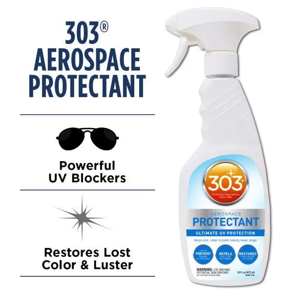 303 Aerospace Protectant / 10oz / 16oz / 32oz / 1 Gallon / 5 Gallon / Wipes