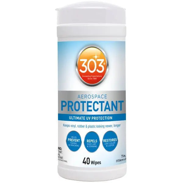303 Aerospace Protectant / 10oz / 16oz / 32oz / 1 Gallon / 5 Gallon / Wipes