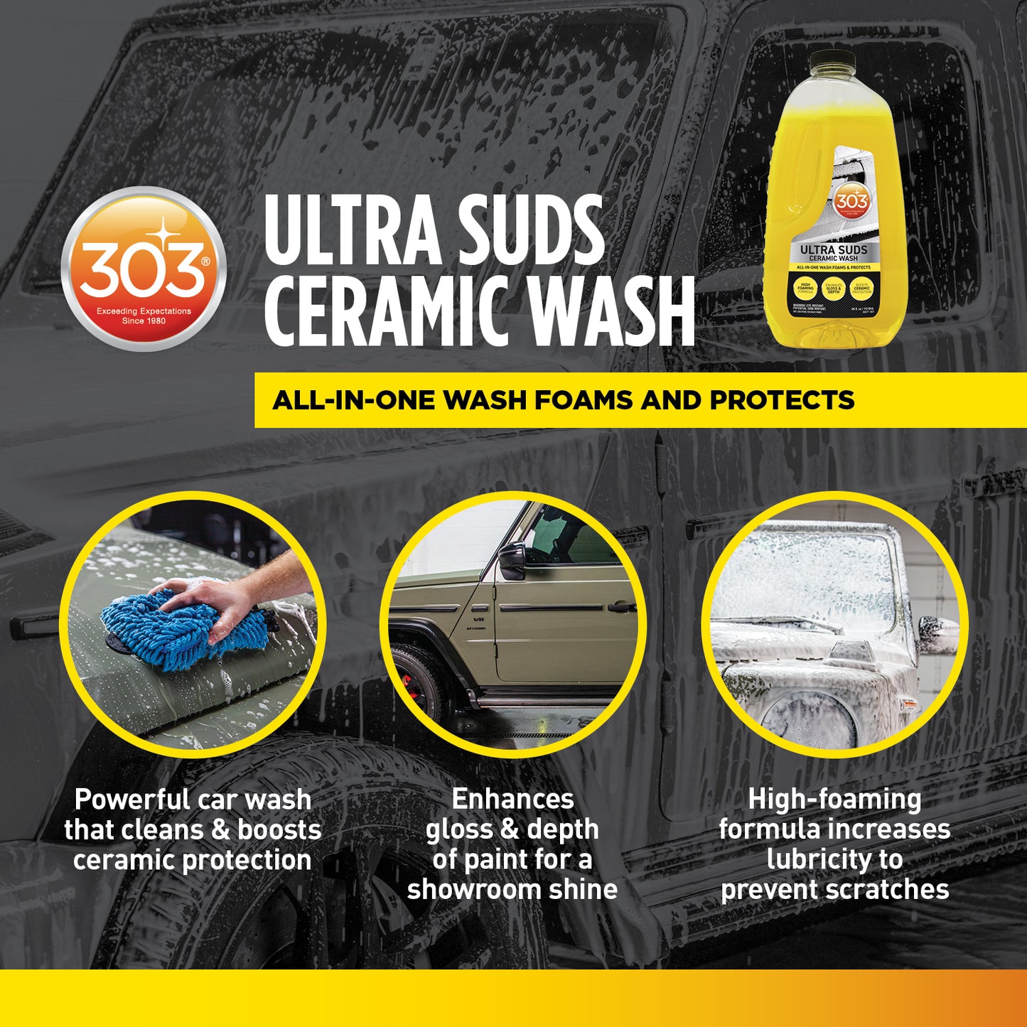 303 Ultra Suds Ceramic Wash