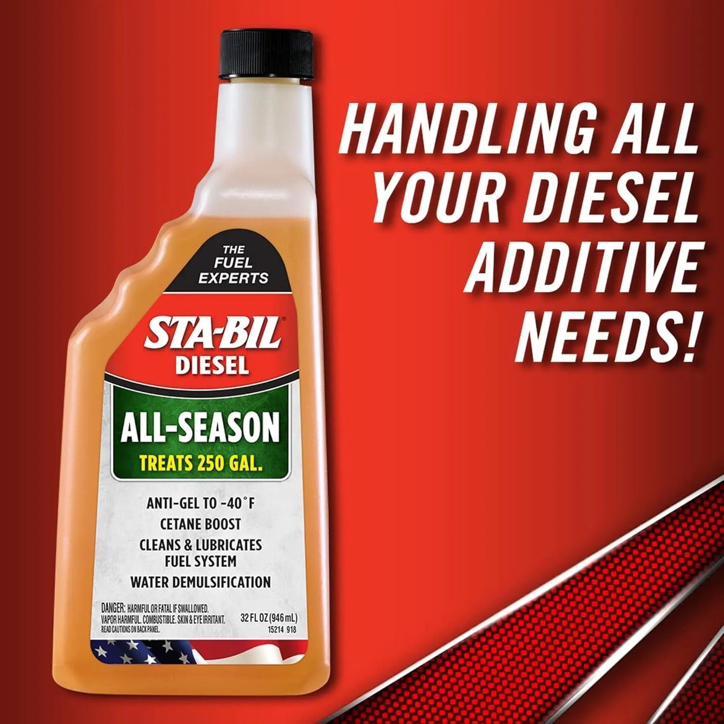 STA-BIL Diesel All Season 20oz / 32oz 303 Car Care