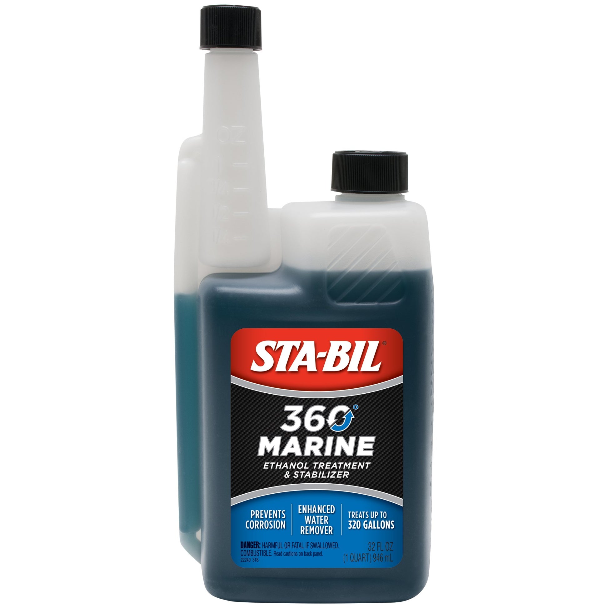 STA-BIL 360 Marine Ethanol Treatment and fuel Stabilizer 8oz/ 10oz /32oz /1 Gal