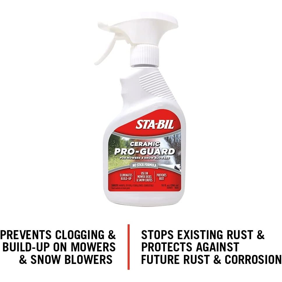 STA-BIL Ceramic Pro Guard Ceramic Protection for Lawn Mowers and Snowblowers (10oz/ 295ml)
