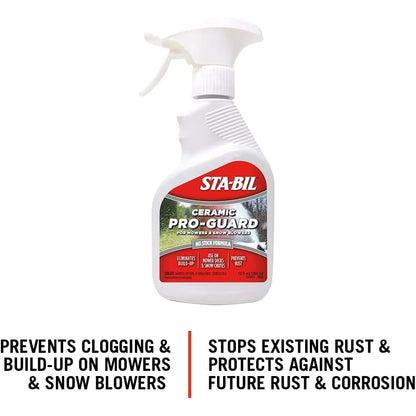 STA-BIL Ceramic Pro Guard Ceramic Protection for Lawn Mowers and Snowblowers (10oz/ 295ml)