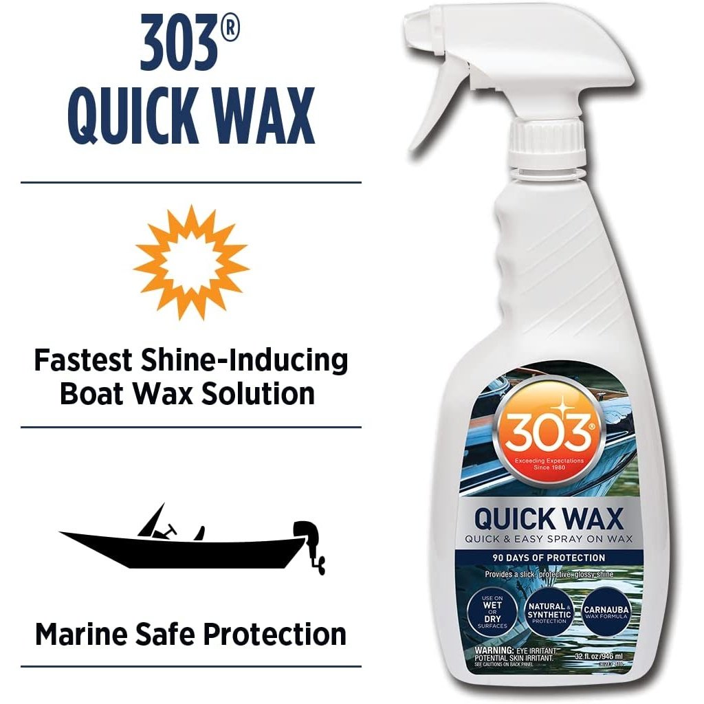 303 Marine Quick Wax (32 fl. oz/ 946ml)