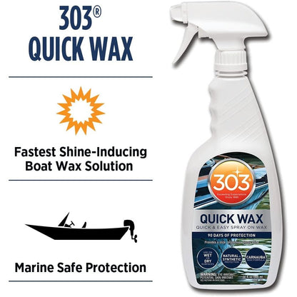 303 Marine Quick Wax (32 fl. oz/ 946ml)