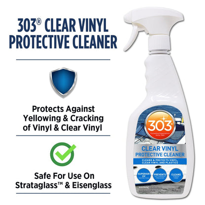303 Clear Vinyl Protective Cleaner (32oz/ 946ml)