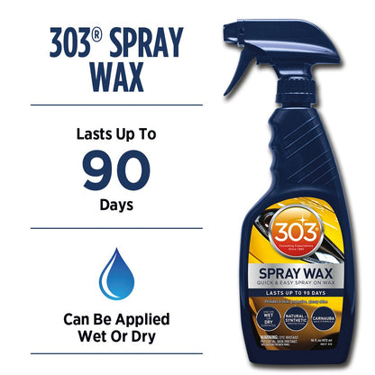 303 Auto Spray Wax (16oz)