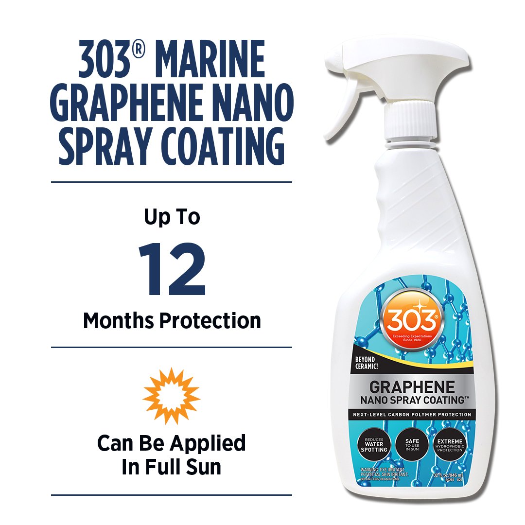 303 Marine Graphene Nano Spray Coating (32oz/ 946ml) – 303 Car Care