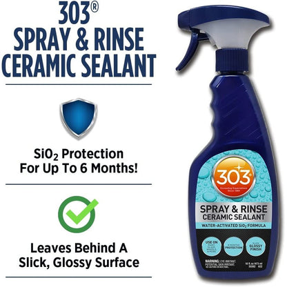 303 Spray & Rinse Ceramic Sealant (16oz)