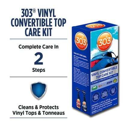 303 Vinyl Convertible Top Care Kit
