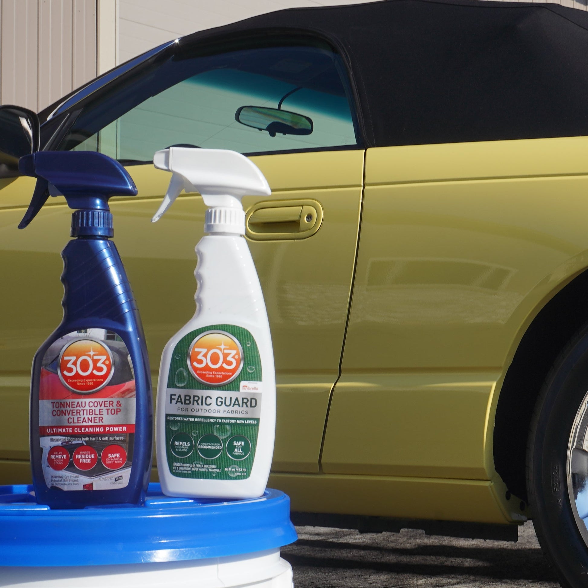Convertible Top Care Products. 303 convertible top care and