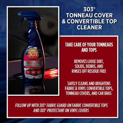 303 Automotive Tonneau Cover & Convertible Top Cleaner (16oz/ 473ml)