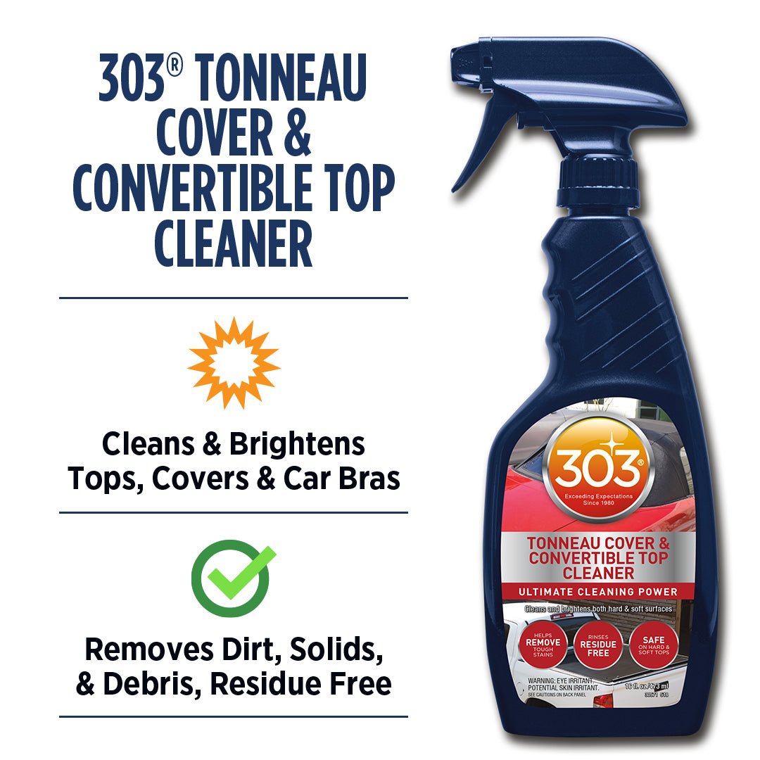 303 Automotive Tonneau Cover & Convertible Top Cleaner (16oz/ 473ml)