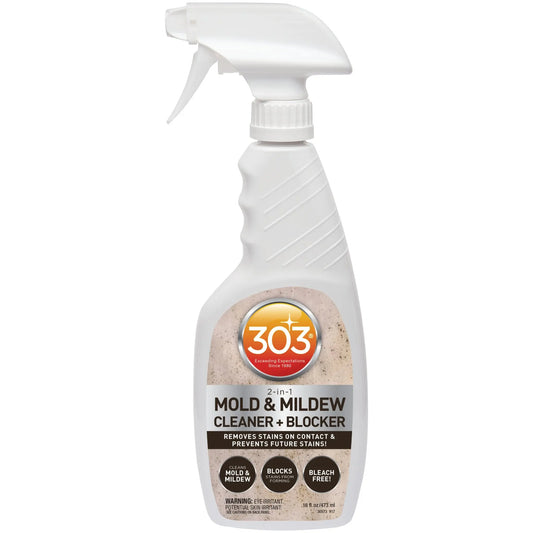 303 Mold & Mildew Cleaner + Blocker (16oz/ 32oz/ 1 Gallon)