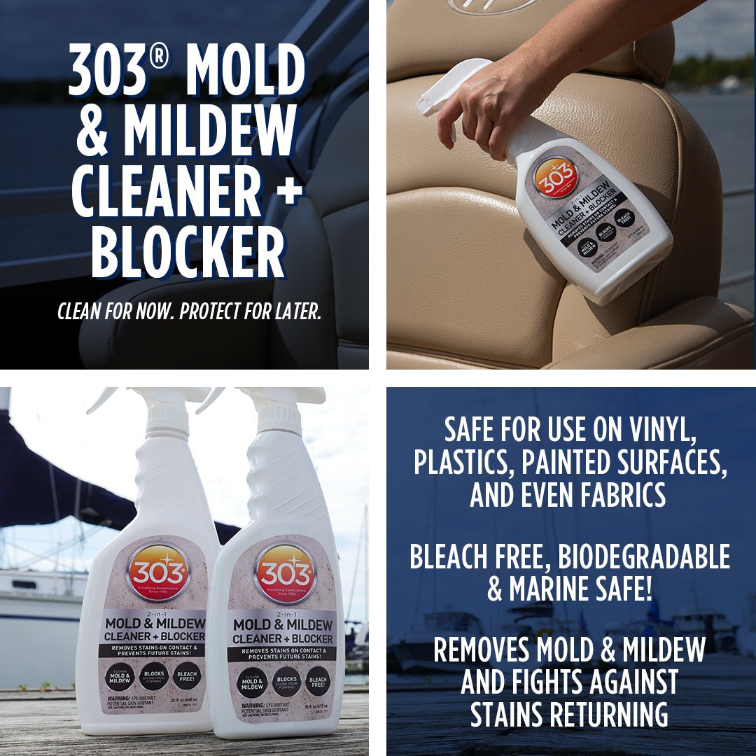 303 Mold & Mildew Cleaner + Blocker (16oz/ 32oz/ 1 Gallon)