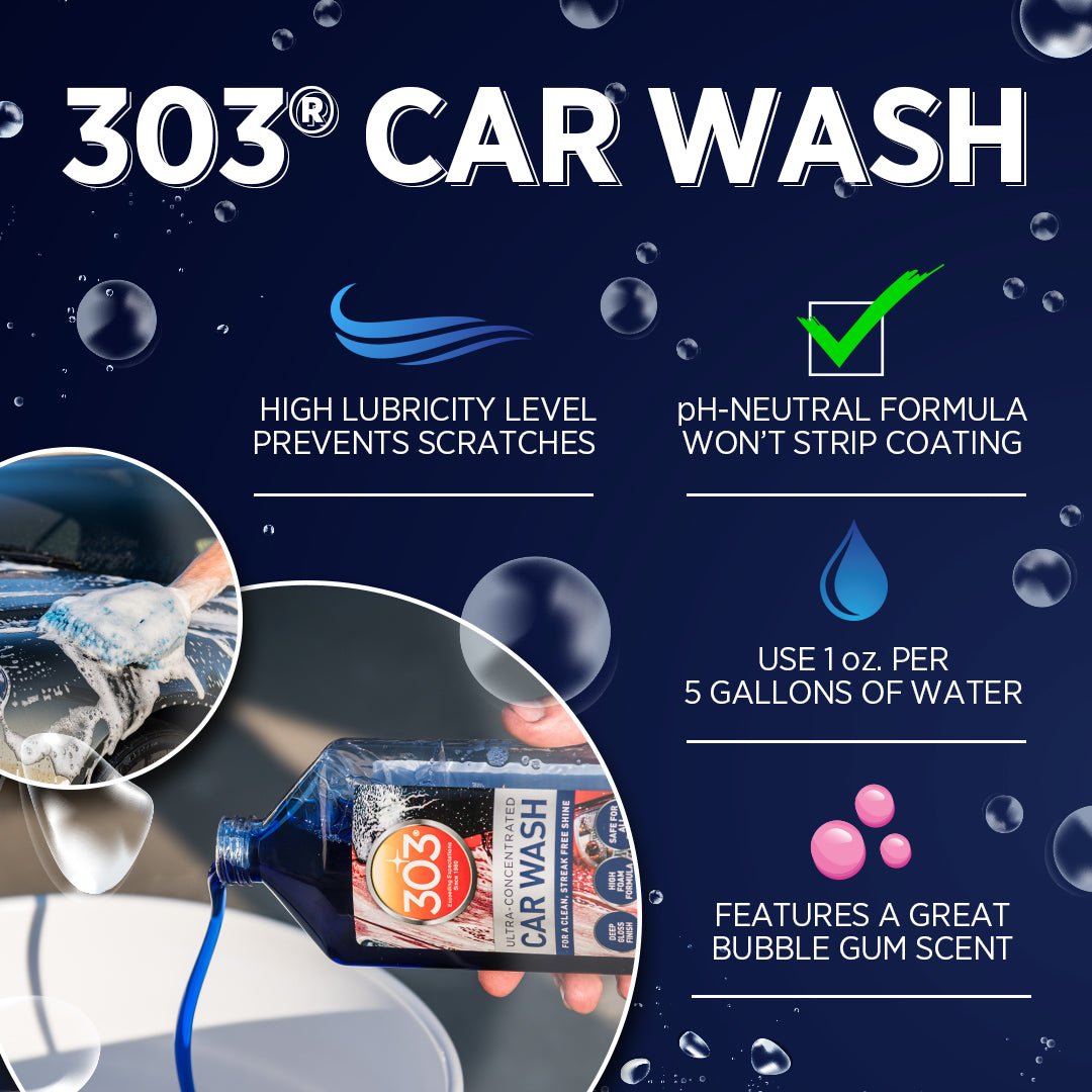 303 Car Wash For A Deep Gloss Finish