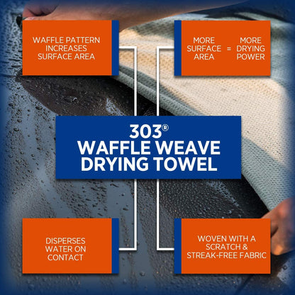 303 Waffle Weave Drying Towel
