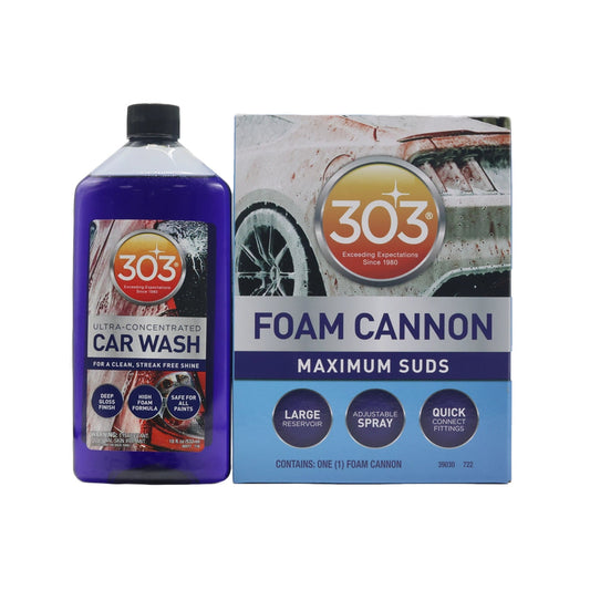 303 Foam Cannon & Shampoo Bundle